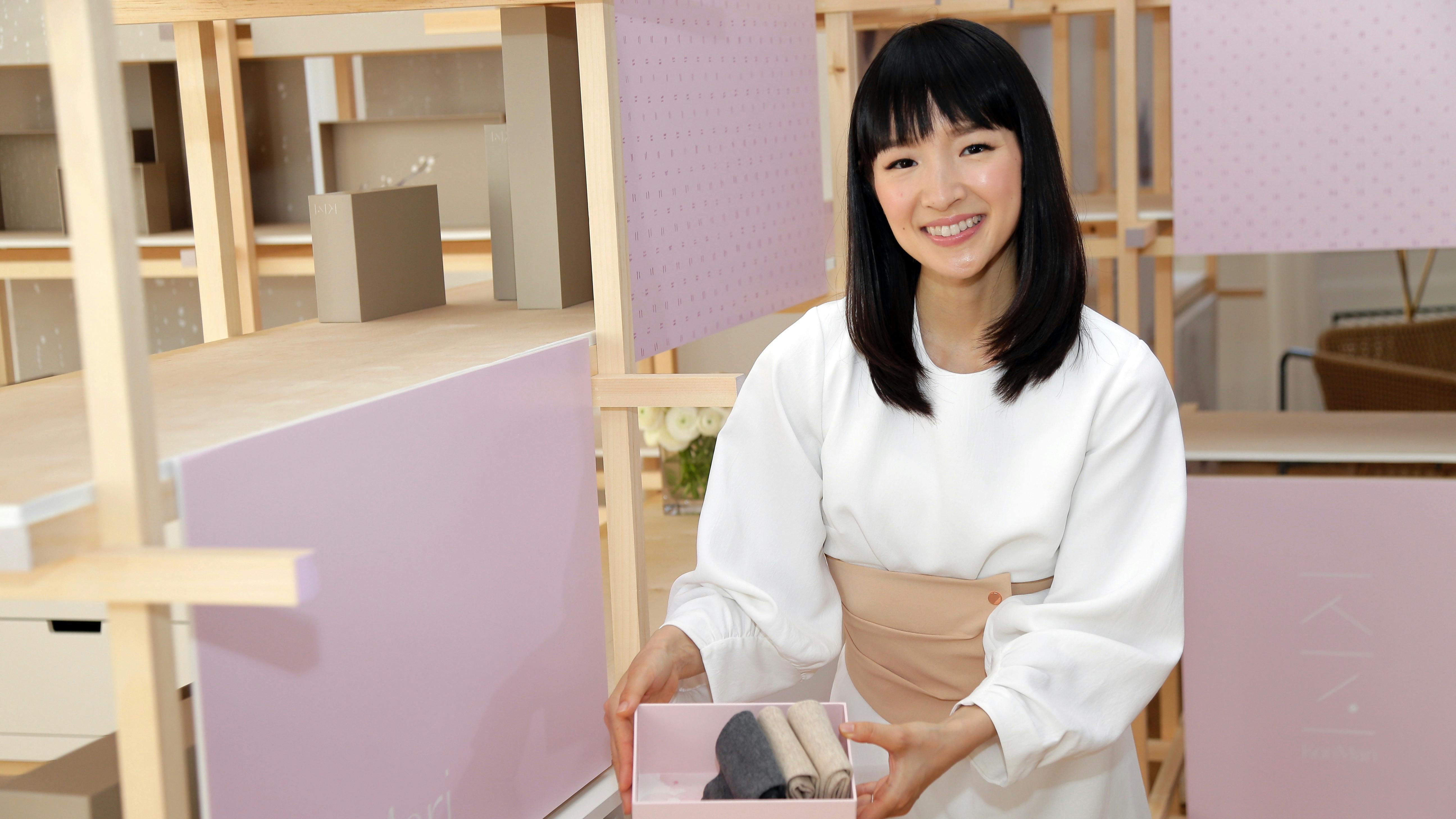 Tidy Guru Marie Kondo in VC Talks About Expansion