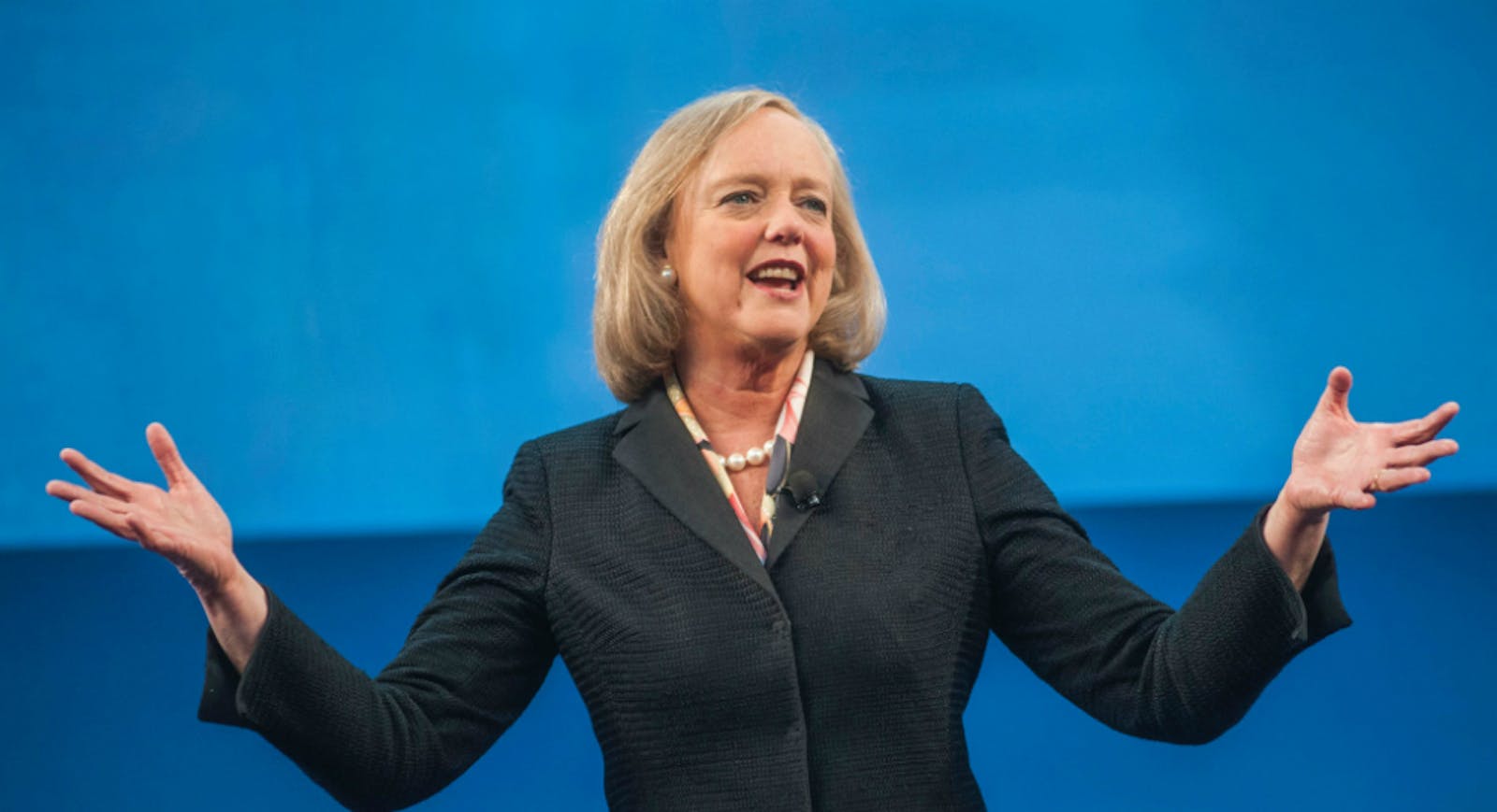 Hewlett-Packard CEO Meg Whitman. Photo by Bloomberg.