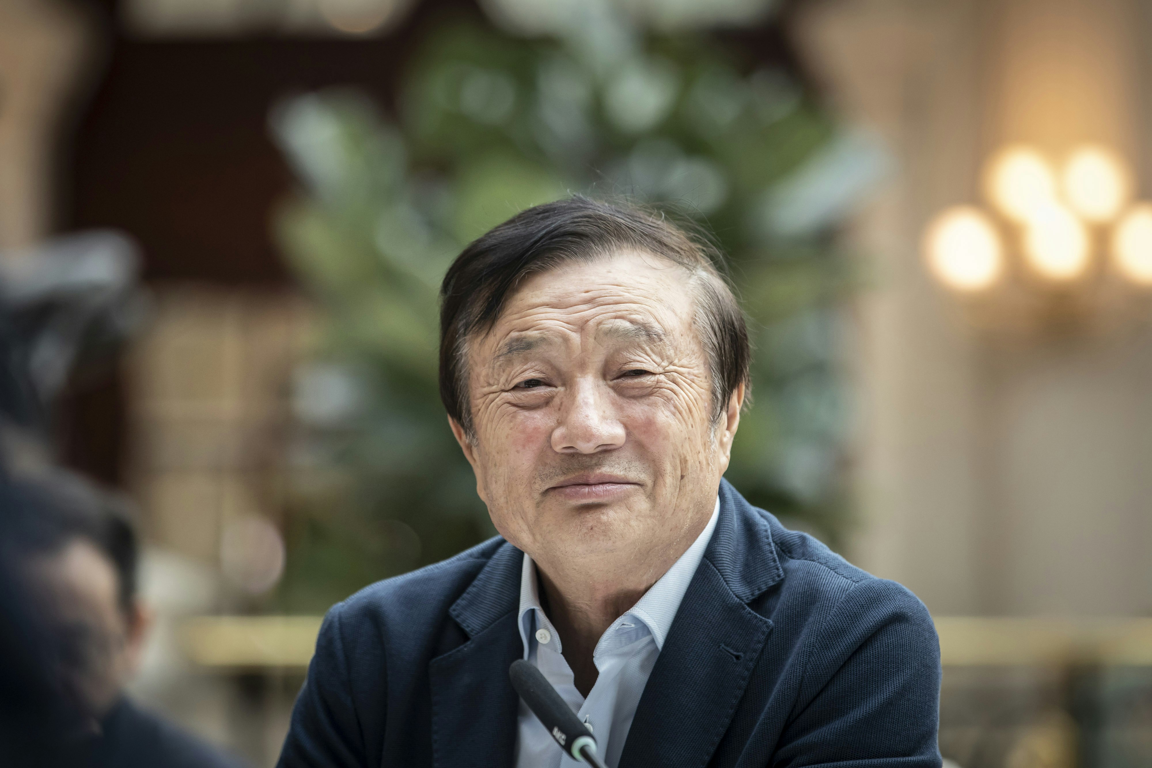 Ren Zhengfei, founder and chief executive officer of Huawei Technologies. Photo by Bloomberg.