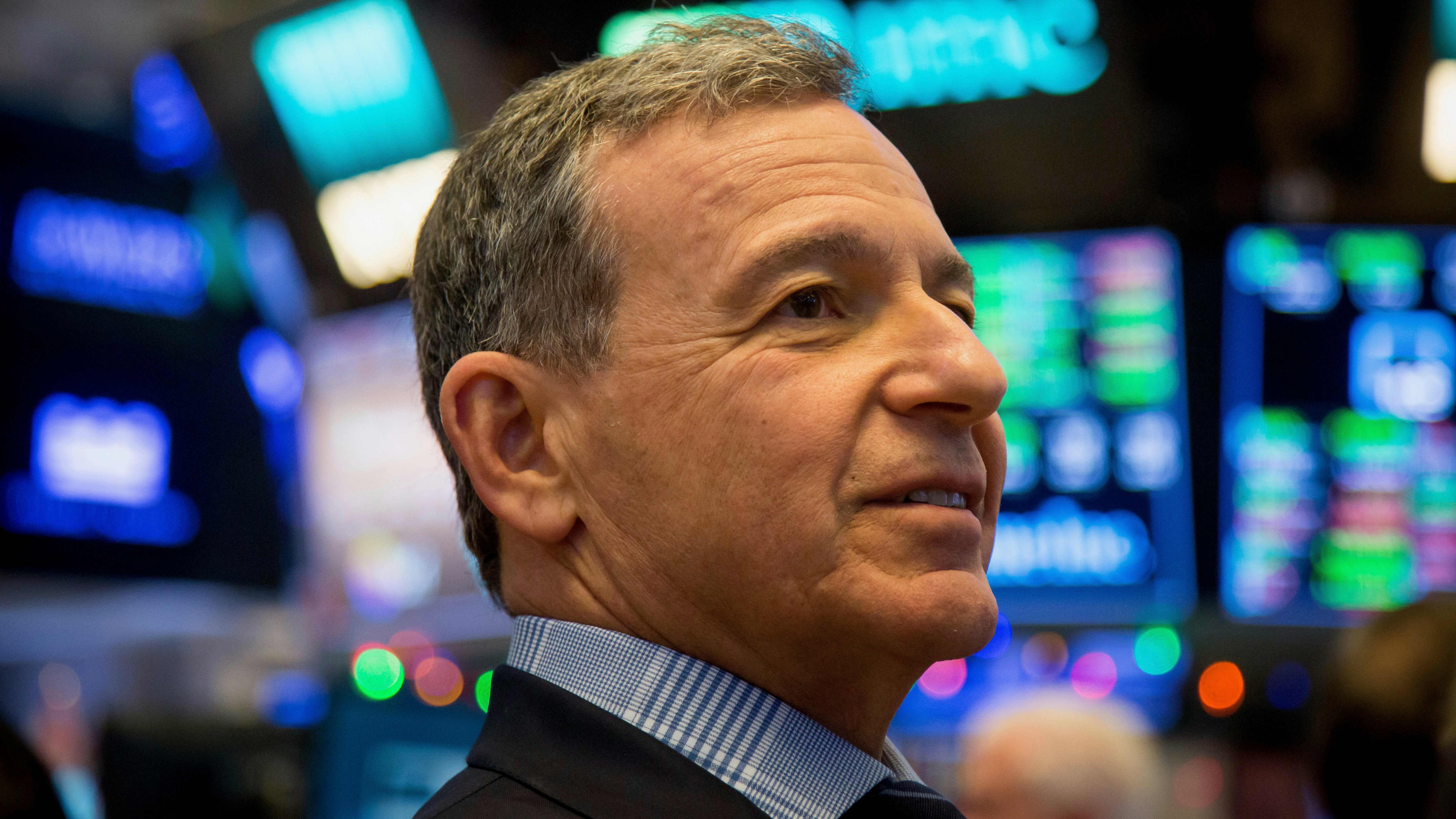 Disney CEO Bob Iger. Photo by Bloomberg