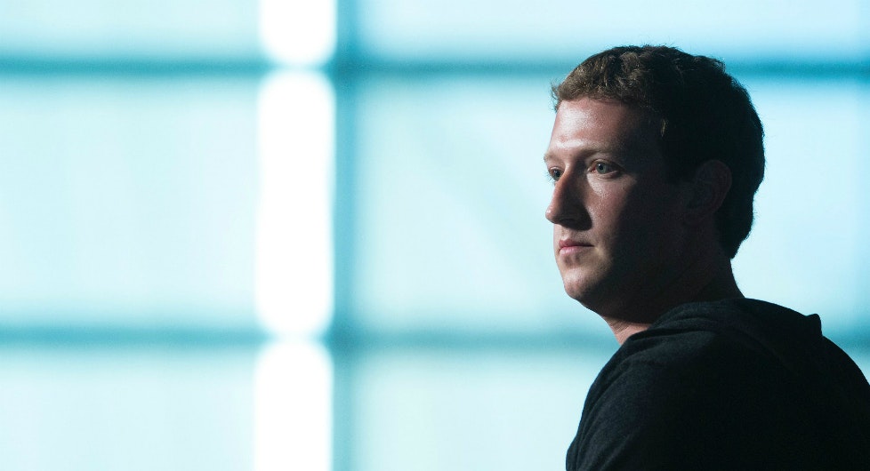 Facebook CEO Mark Zuckerberg. Photo by Bloomberg.