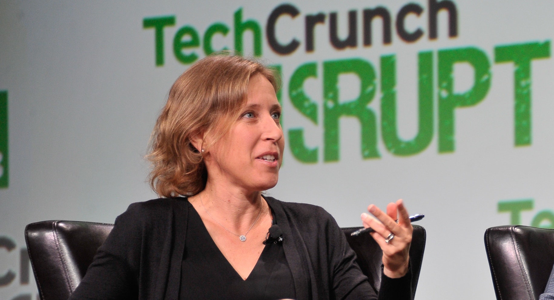 YouTube chief Susan Wojcicki. Photo by TechCrunch.