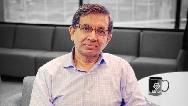 SiFive CEO Naveed Sherwani. Photo courtesy of the company.