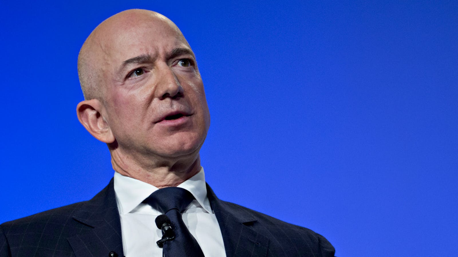 Amazon CEO Jeff Bezos. Photo by Bloomberg