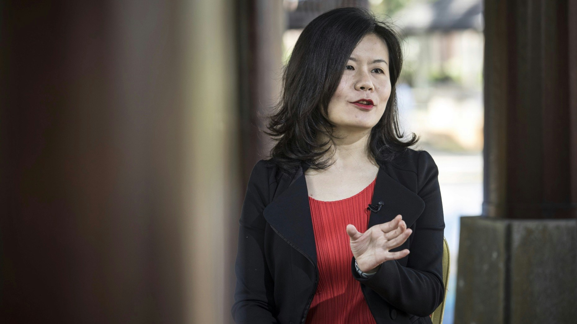 Miranda Qu, co-founder of Xiaohongshu. Photo by Bloomberg.