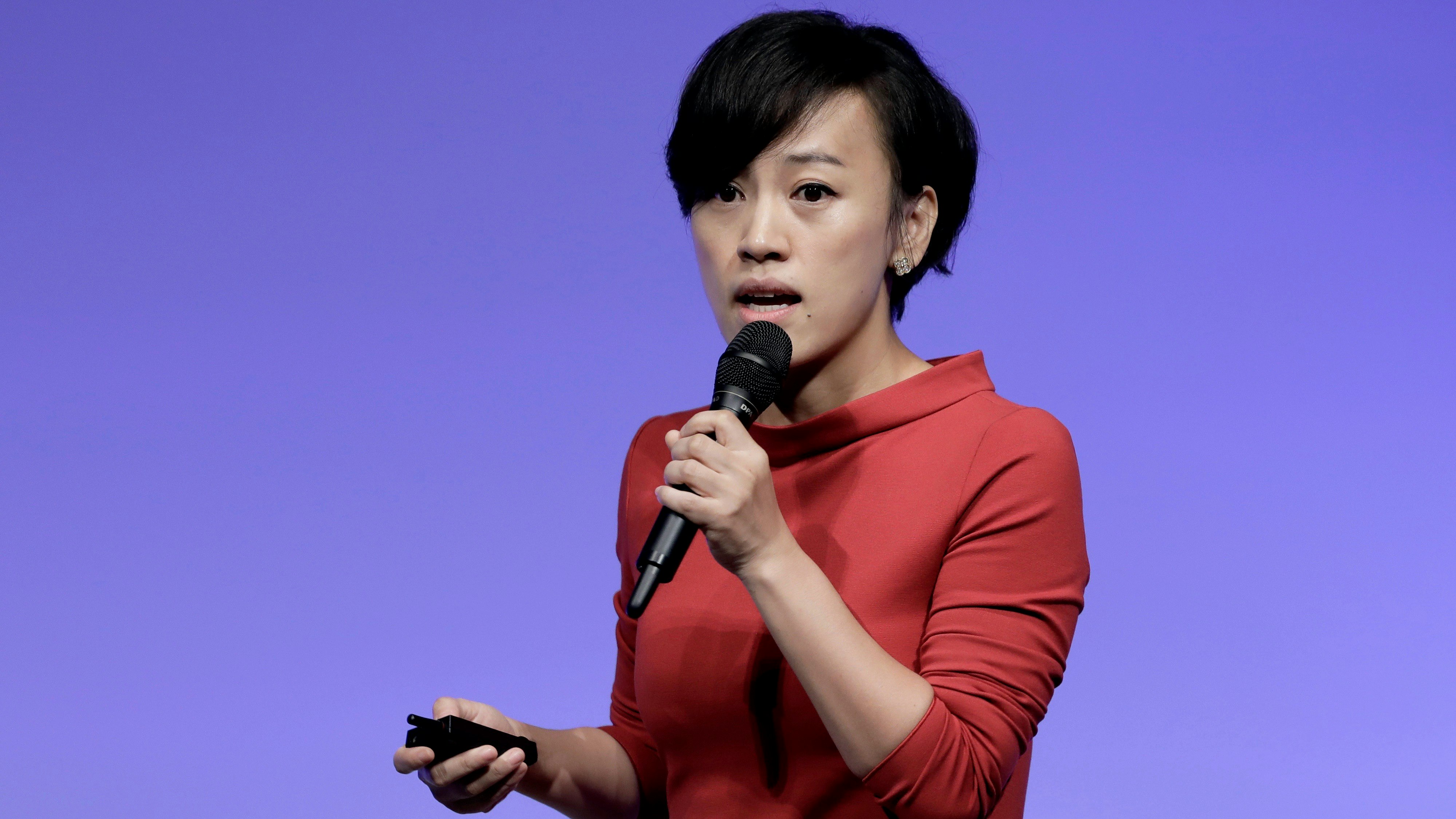 Didi Chuxing president Jean Liu. Photo by Bloomberg
