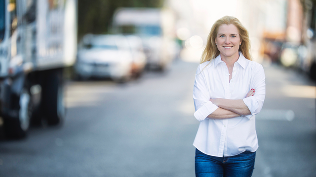 Prof. Margaret O'Mara. Photo by Jim Garner