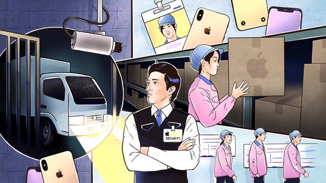 Inside Apple Factory Thefts: Secret Tunnels, Hidden Crawl Spaces