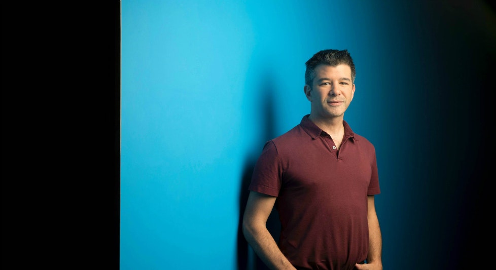 Uber CEO Travis Kalanick. Photo by Bloomberg.