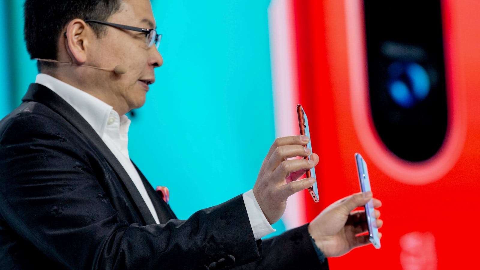 Huawei's consumer electronics chief Richard Yu. Photo by Bloomberg