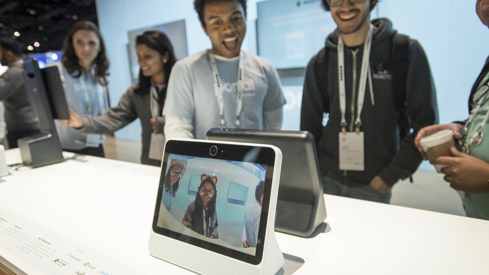 Facebook's Portal device. Photo by Bloomberg
