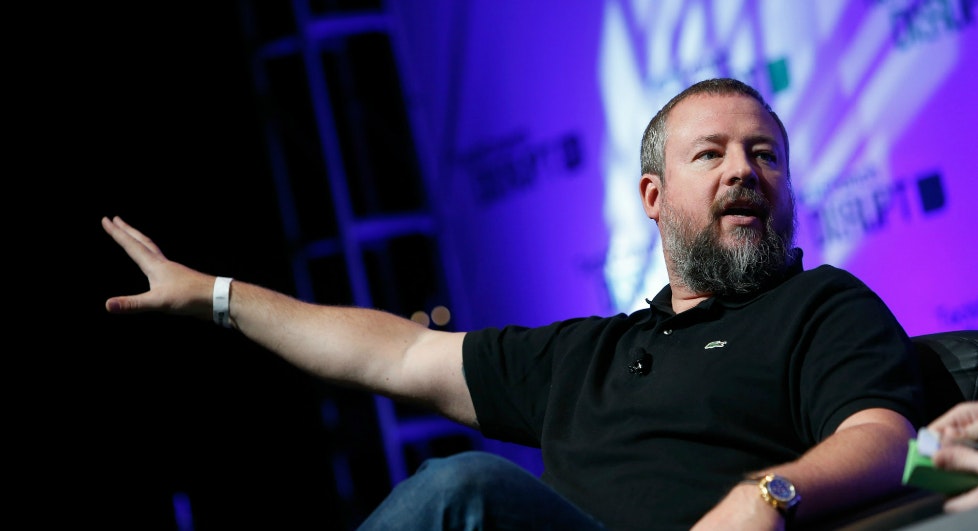 Vice co-founder Shane Smith. Photo by TechCrunch.