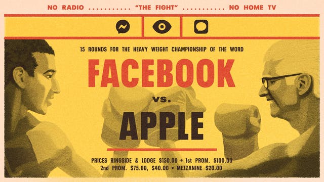 Facebook Hit by Apple’s Crackdown on Messaging Feature