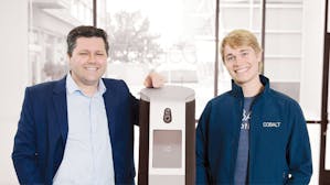 Cobalt Robotics co-founders Travis Deyle and Erik Schluntz. Photo: Cobalt