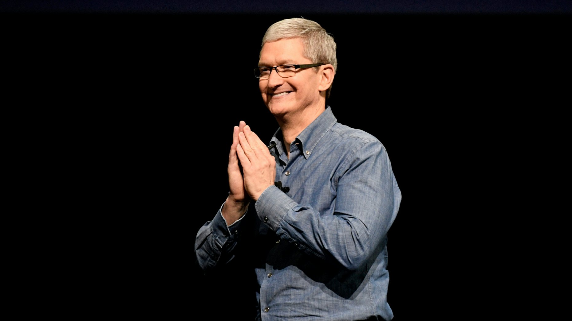 Apple CEO Tim Cook. Photo by Bloomberg