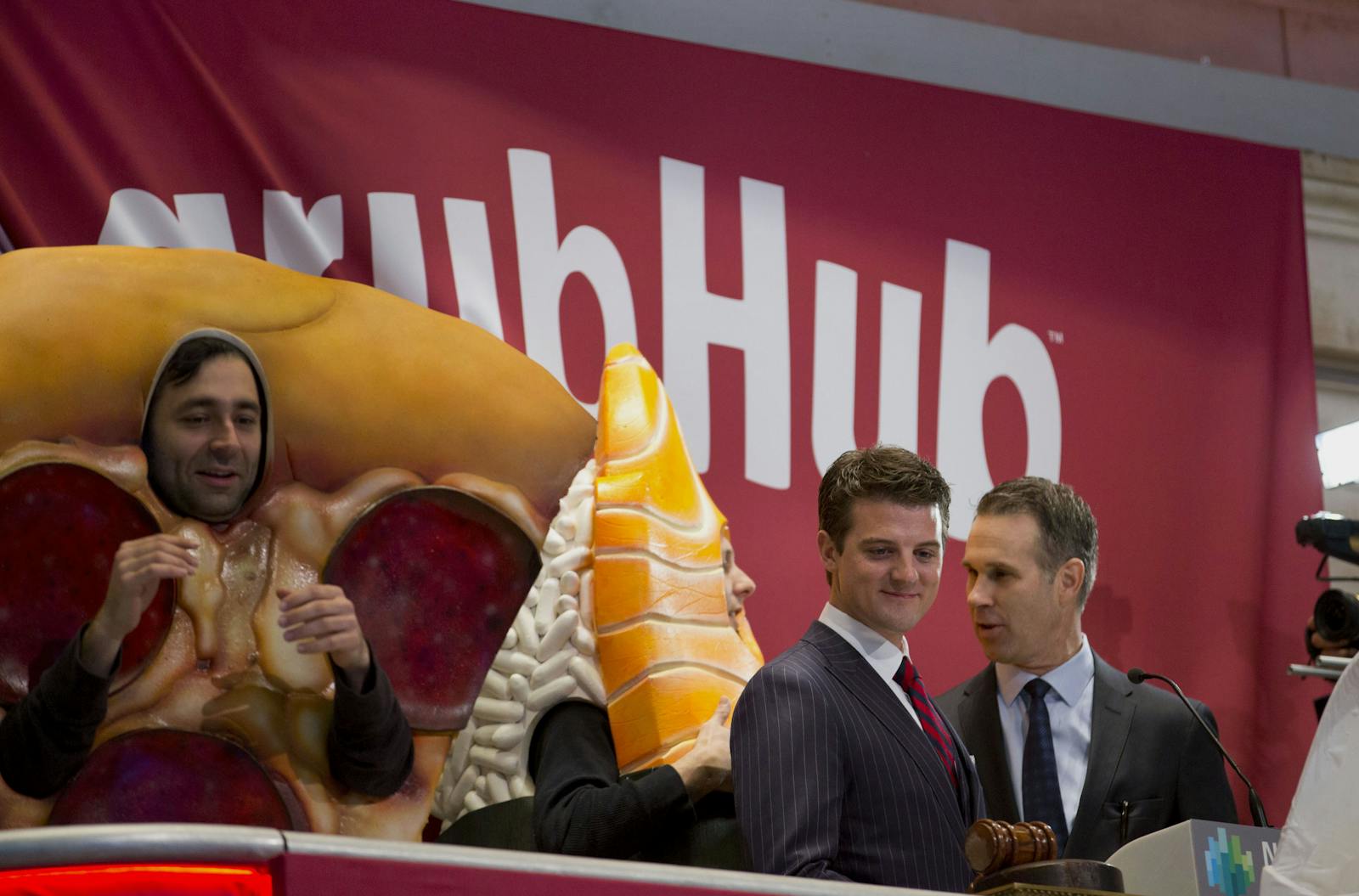 GrubHub CEO Matt Maloney. Photo by Bloomberg.