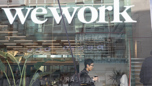 A WeWork location in Tokyo. Photo: Bloomberg