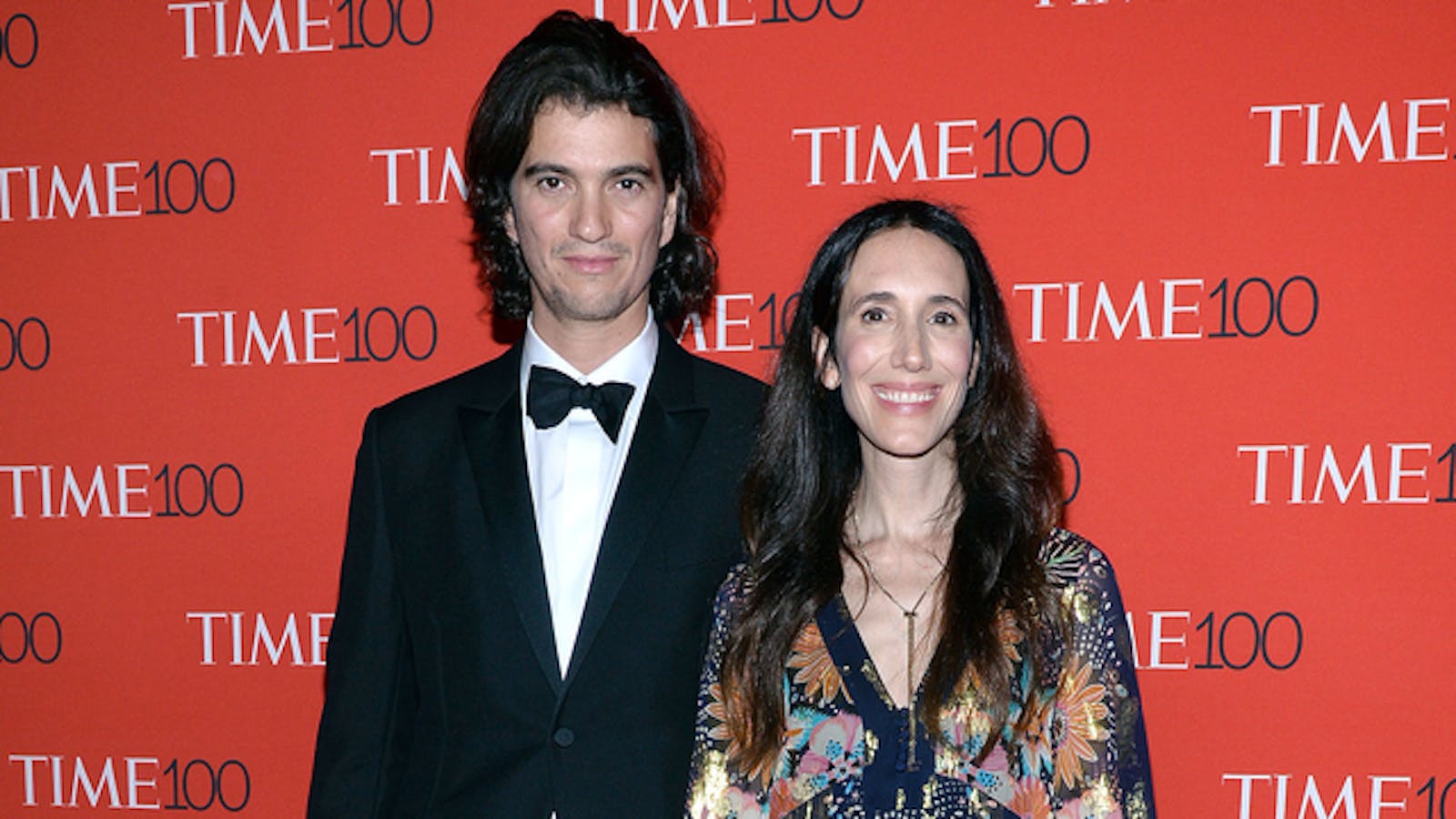 WeWork's former CEO Adam Neumann and his wife Rebekah. Photo by AP