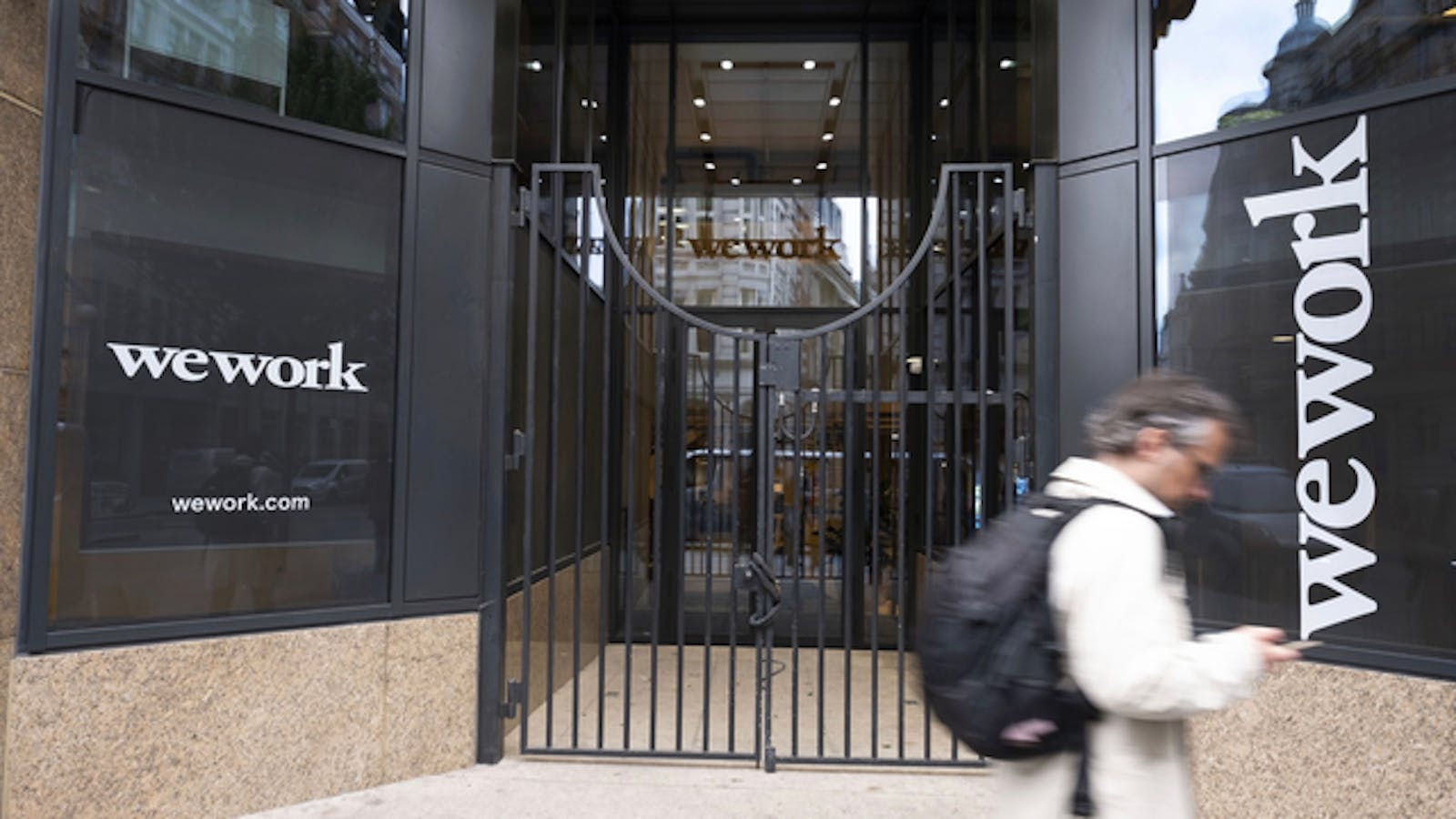 A WeWork location in London. Photo: Bloomberg