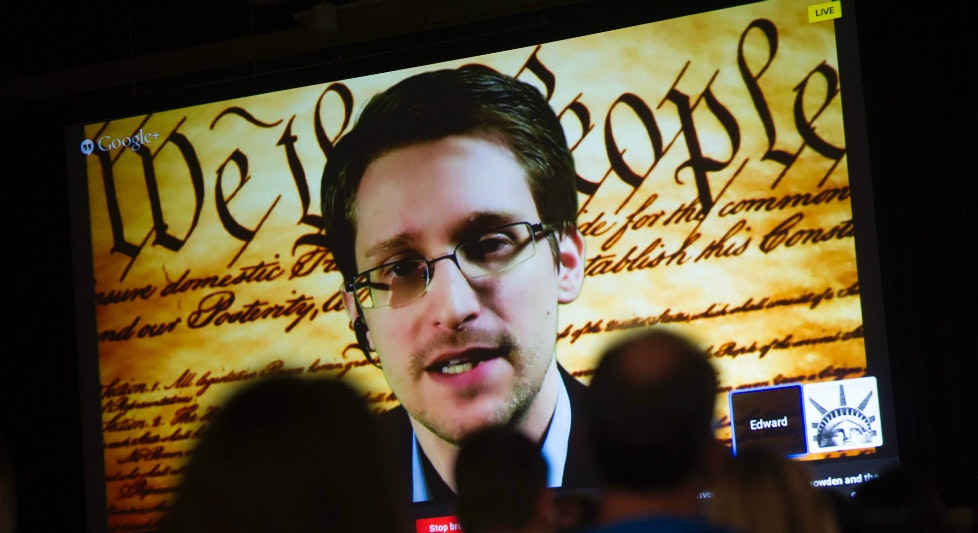 Edward Snowden. Photo by Bloomberg.