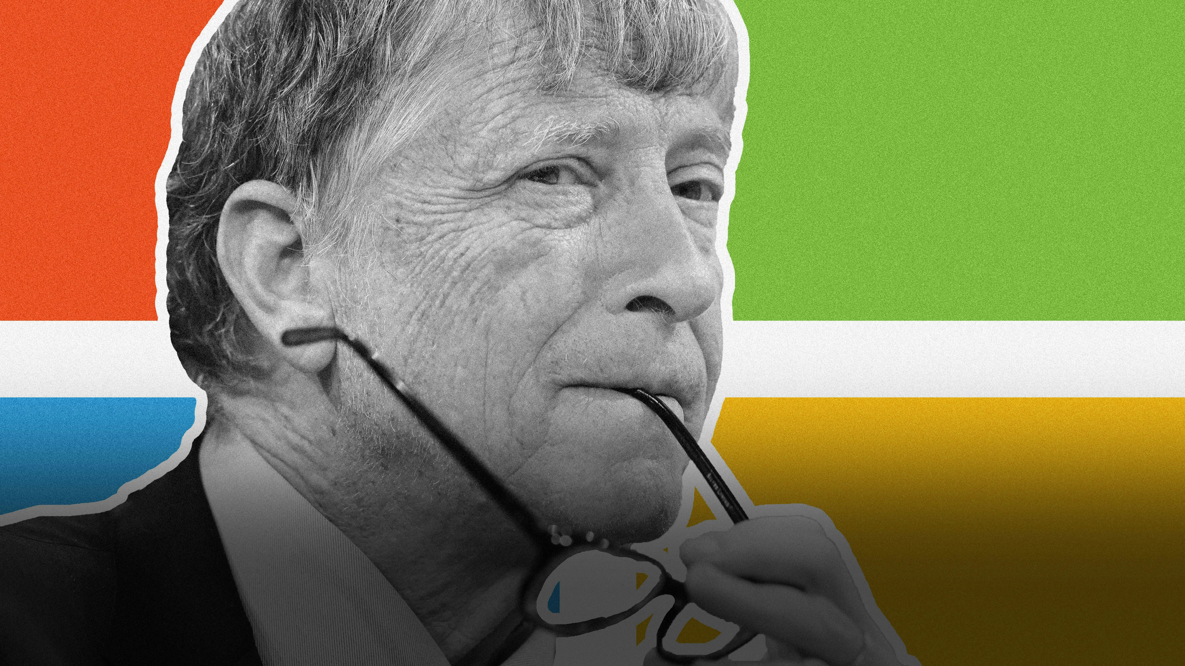 Illustration by Mike Sullivan. Bill Gates photo by Bloomberg