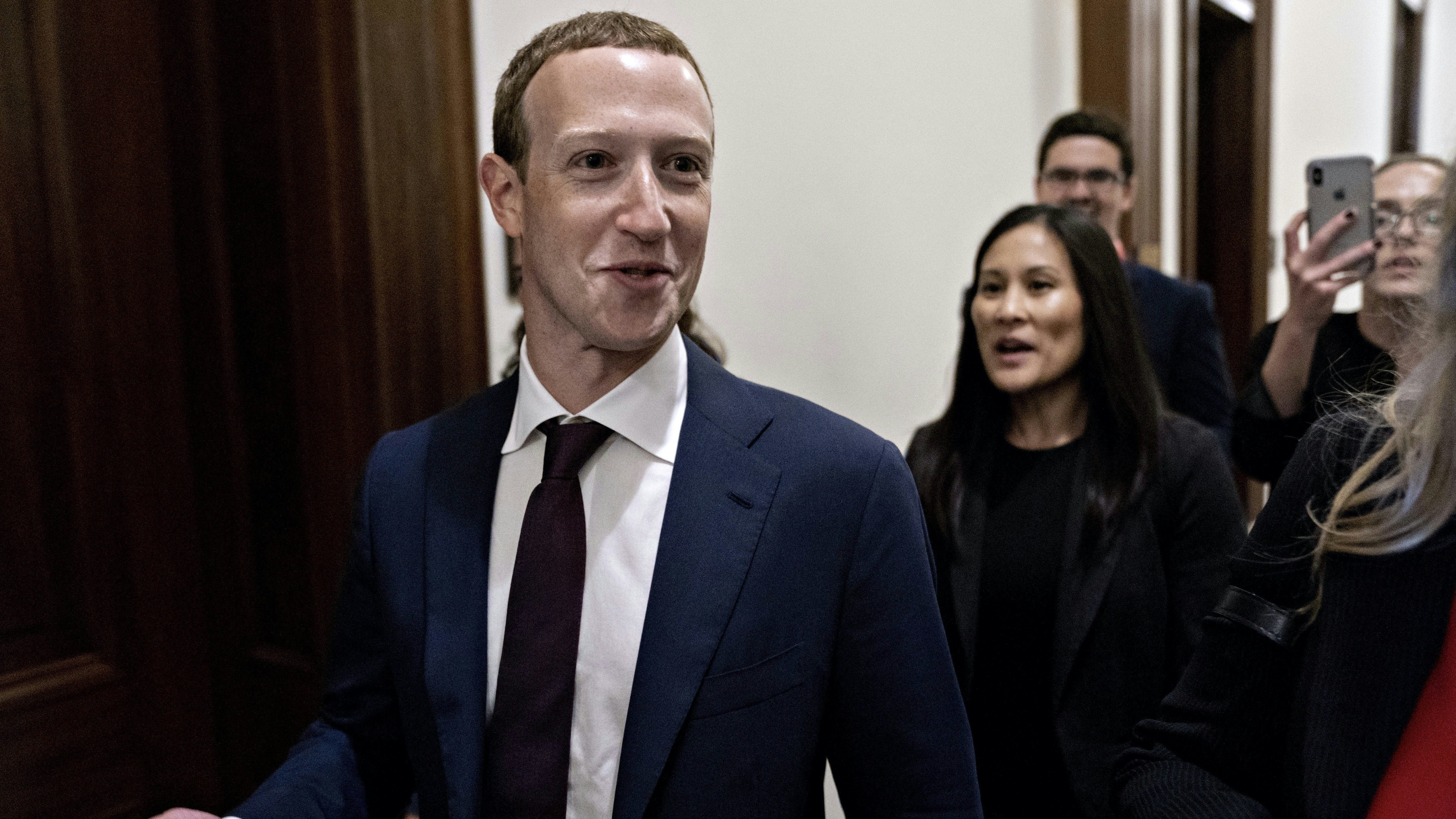 Facebook CEO Mark Zuckerberg. Photo by Bloomberg