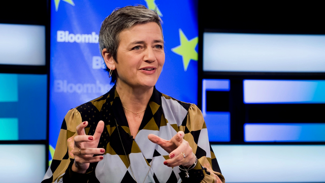 EU antitrust chief Margrethe Vestager. Photo: Bloomberg
