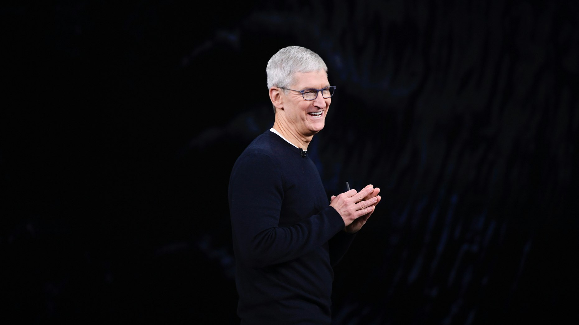 Apple CEO Tim Cook. Photo by Bloomberg