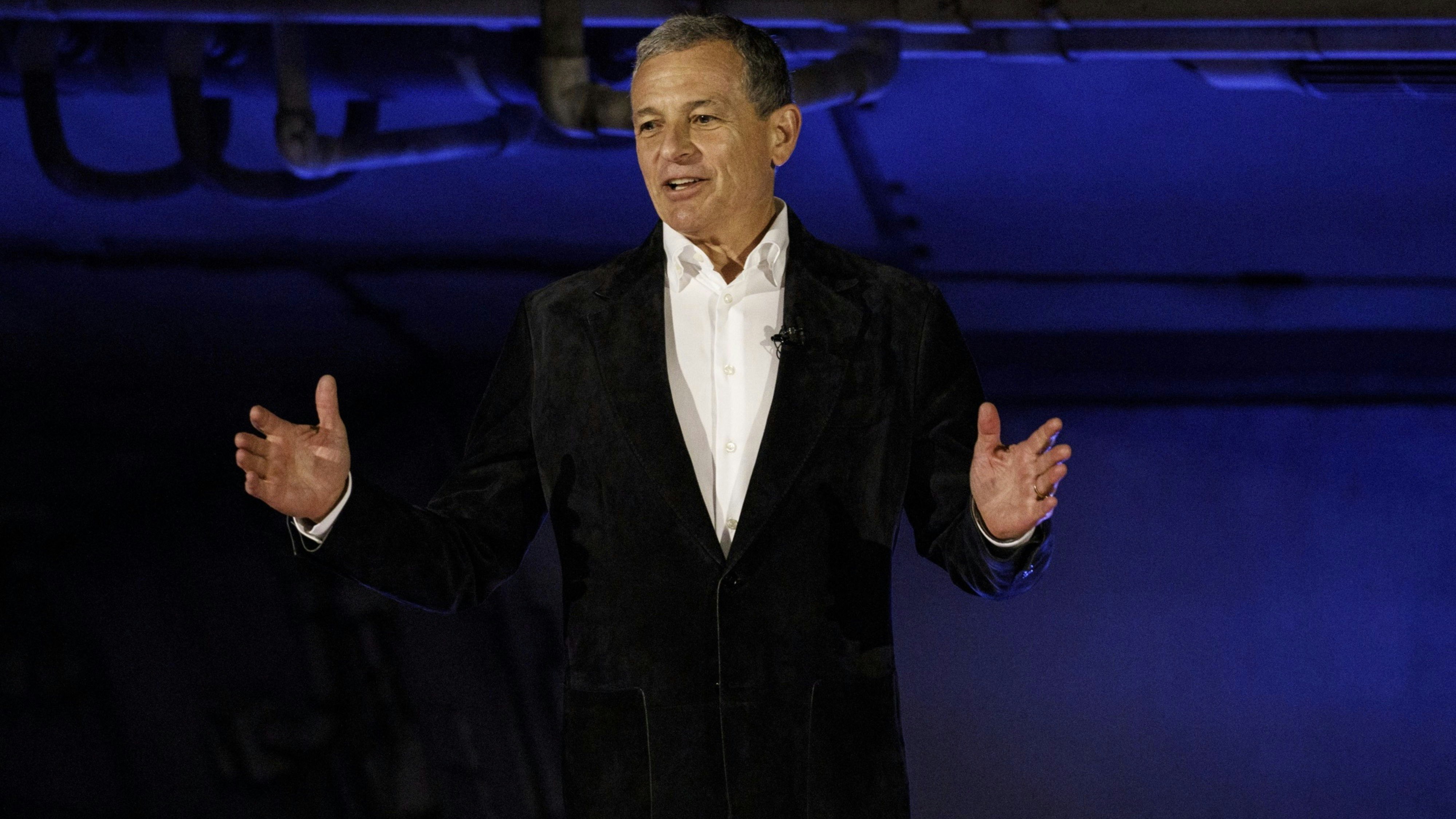 Disney CEO Bob Iger. Photo by Bloomberg