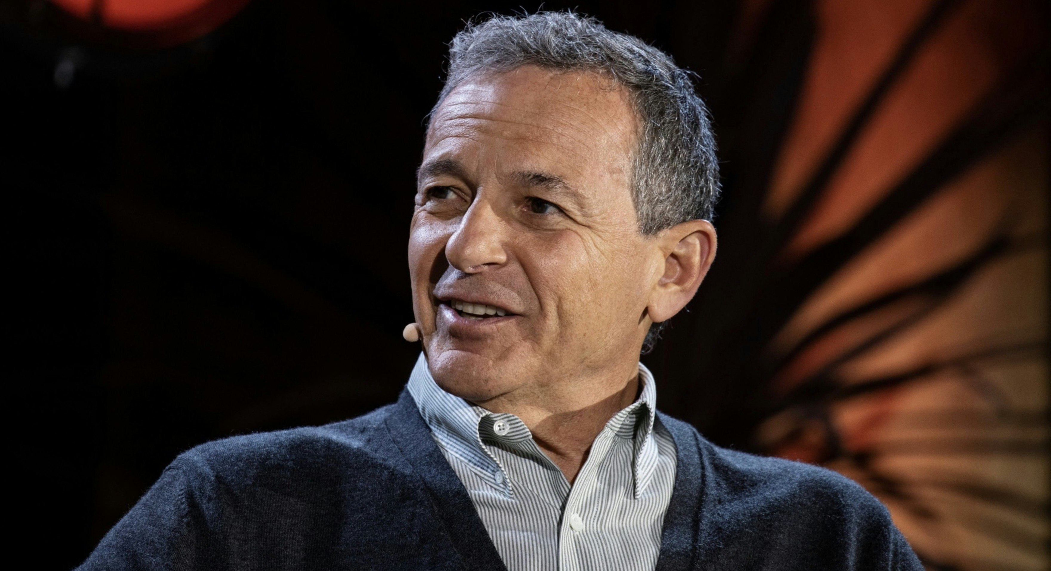 Disney CEO Bob Iger. Photo by Bloomberg