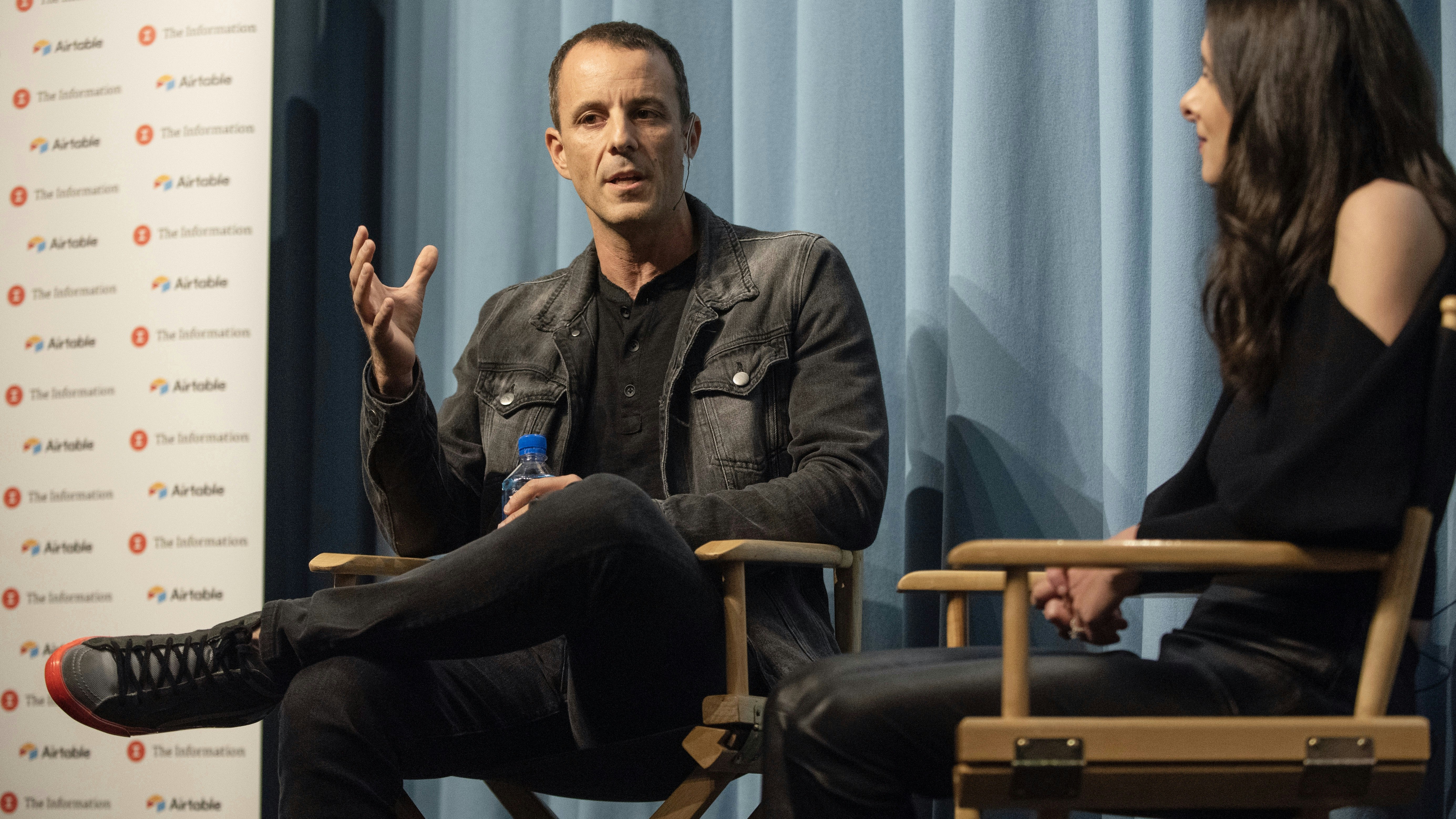Snap's Jared Grusd with The Information's Jessica Lessin. Photo by Erin Beach.