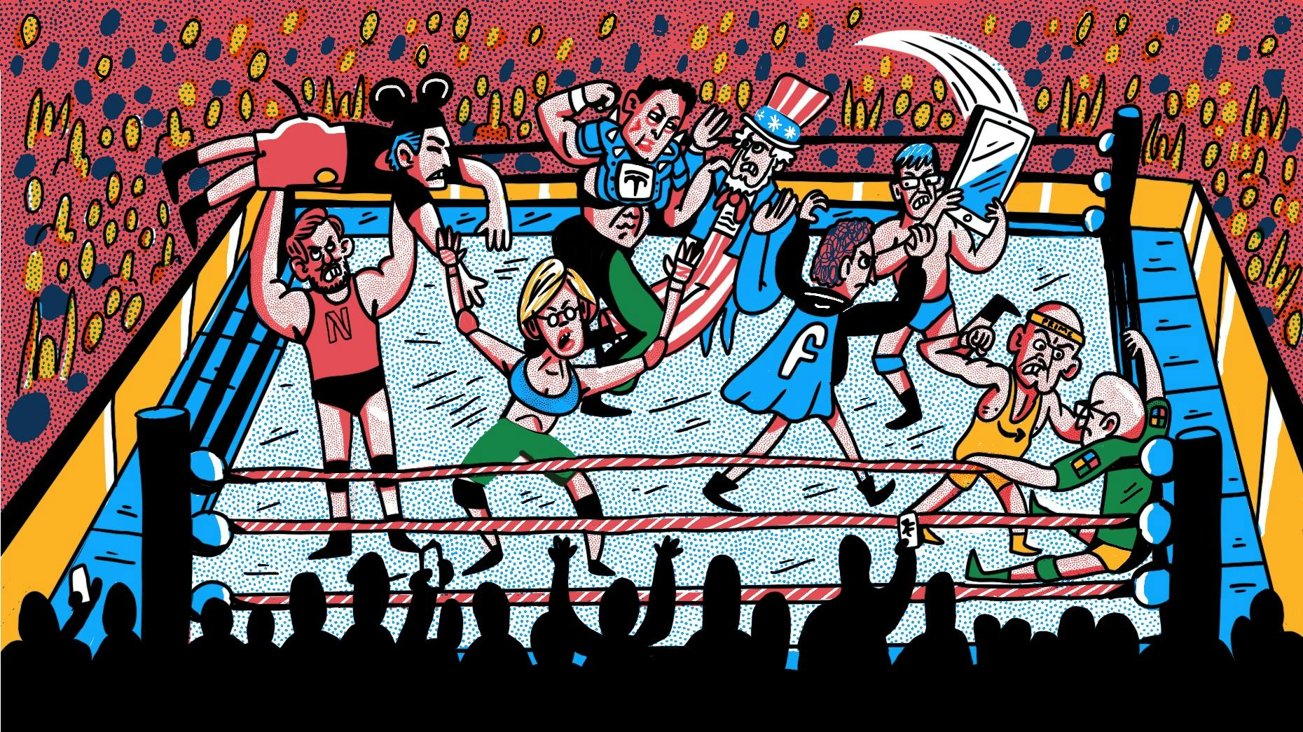 The Great Tech Rivalries of 2019 — The Information