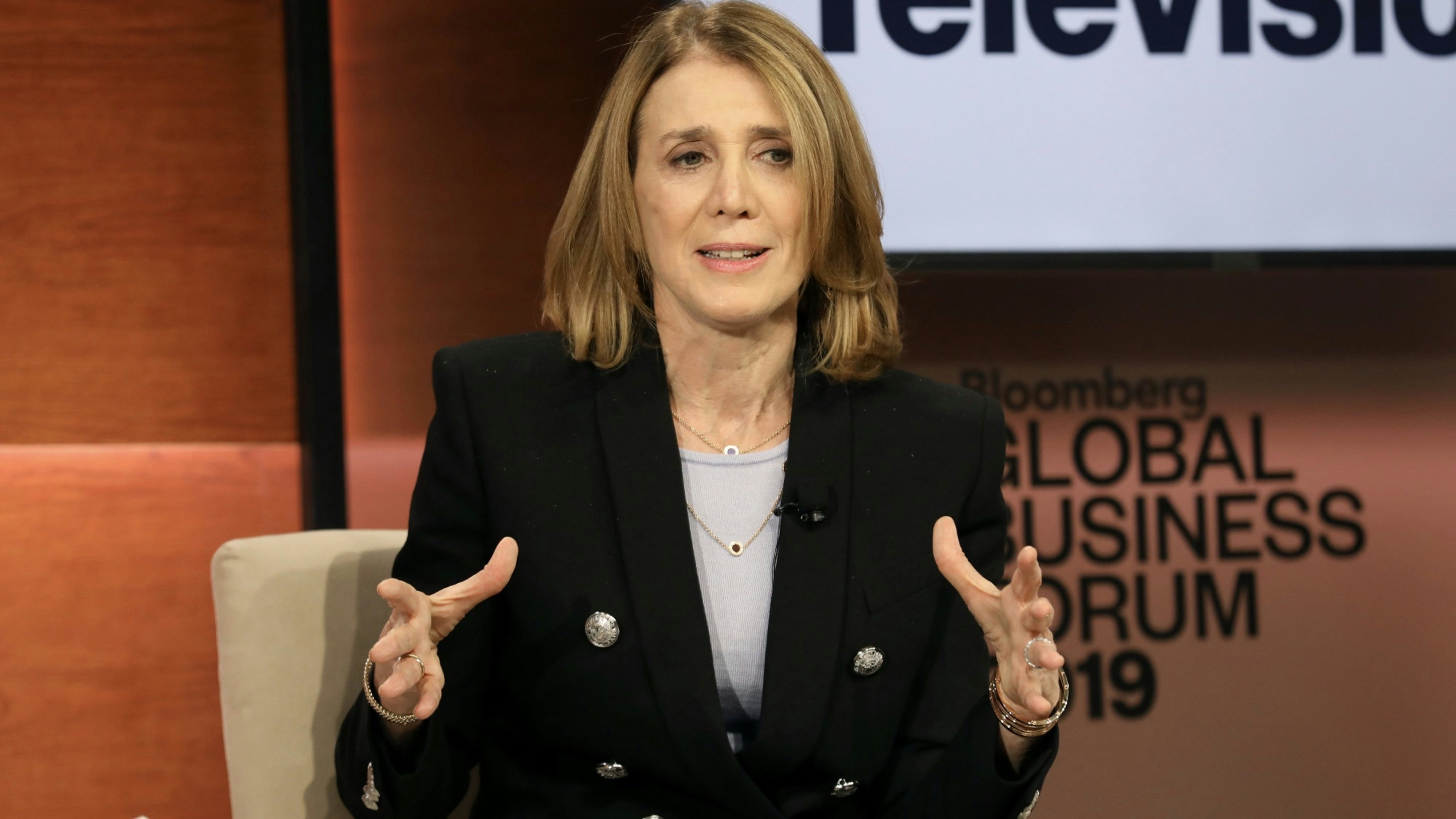 Alphabet CFO Ruth Porat. Photo by Bloomberg