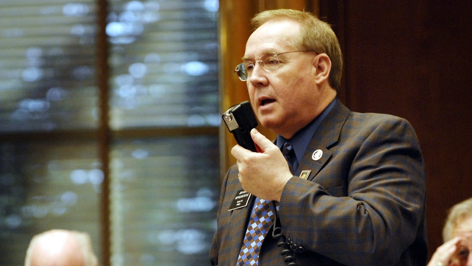 North Dakota state Representative Jim Kasper. Photo by AP.