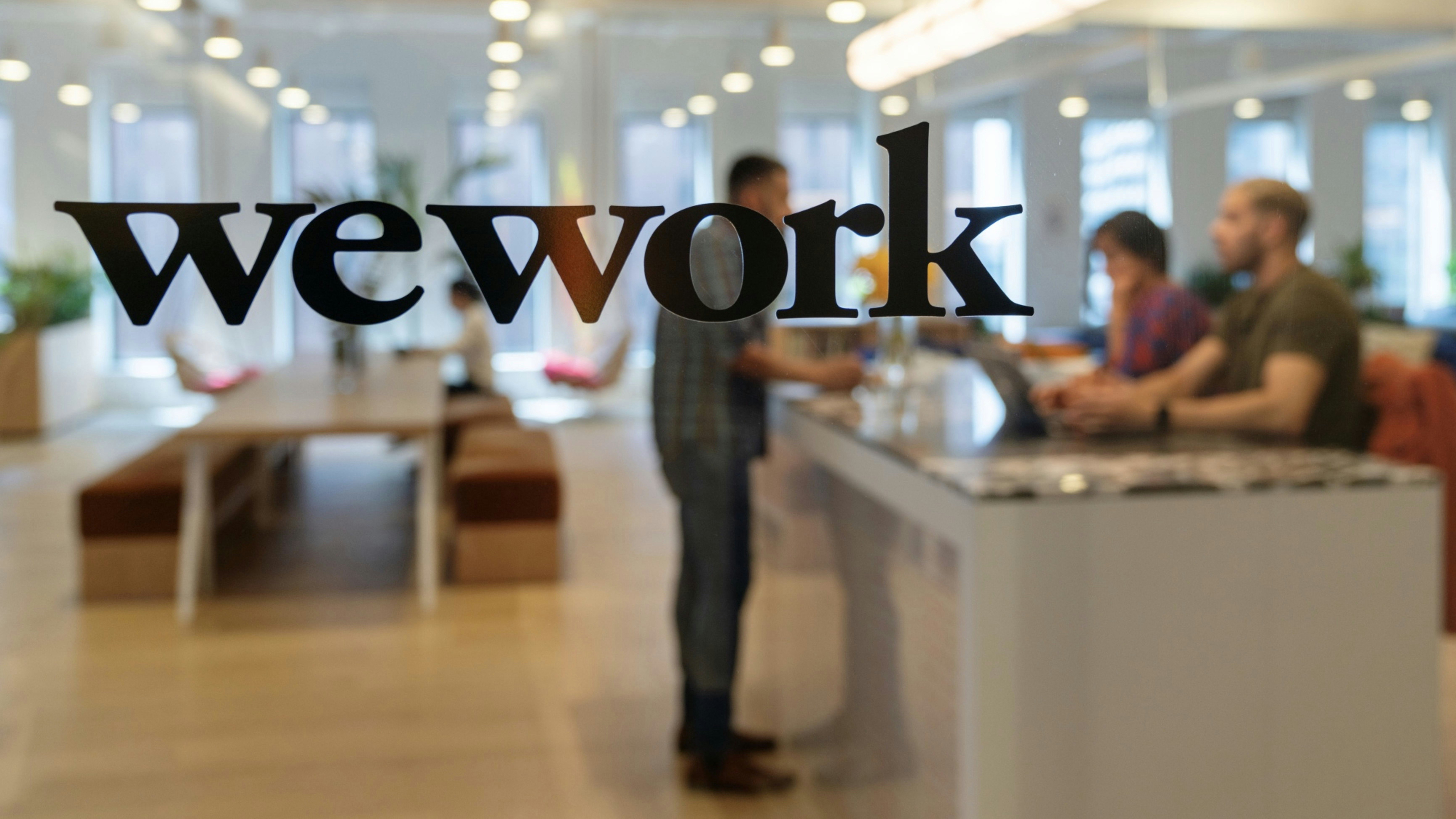 A WeWork office. Photo by Bloomberg