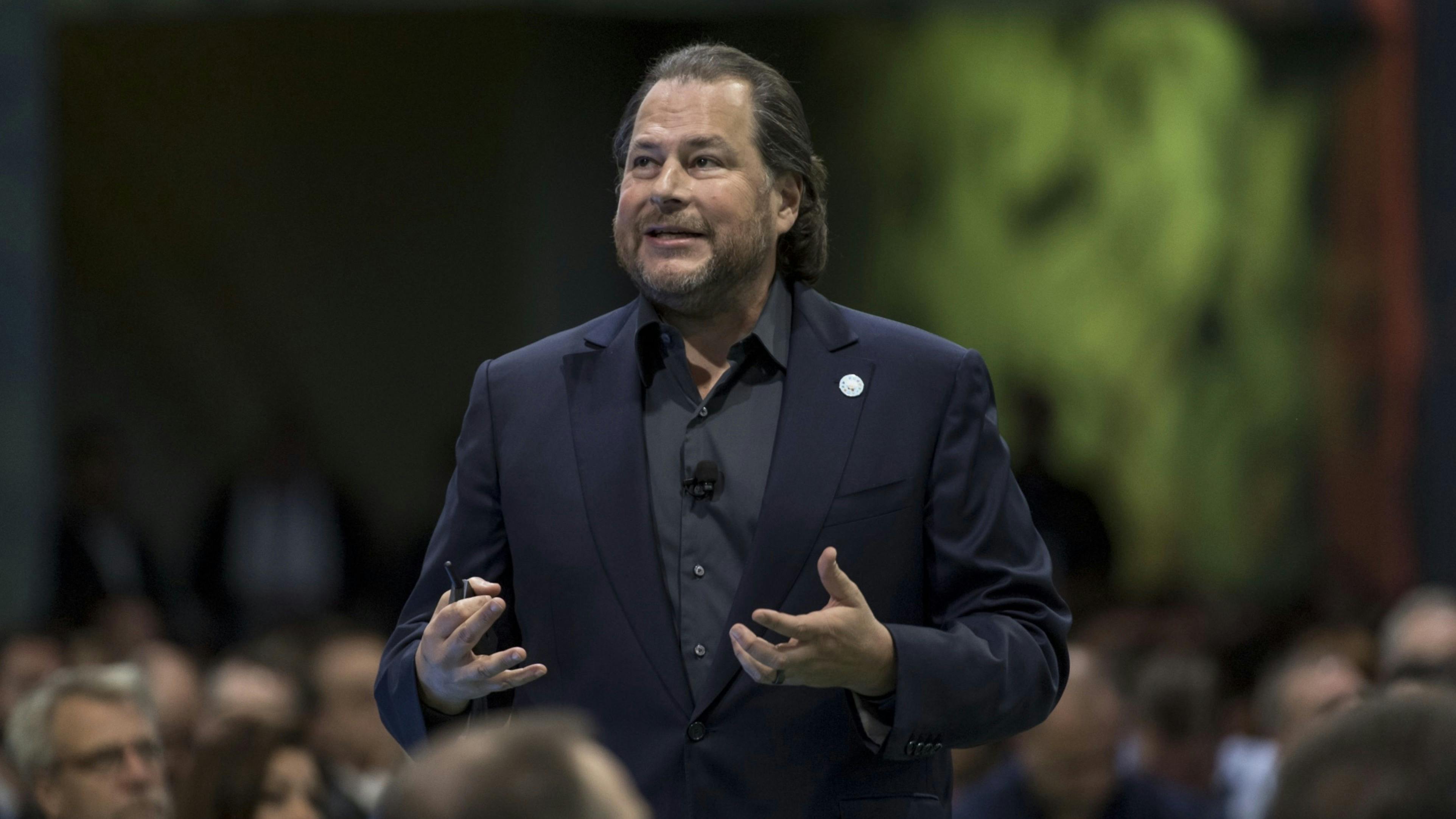 Why Salesforce’s Benioff Will Step Down as Co-CEO in 2020