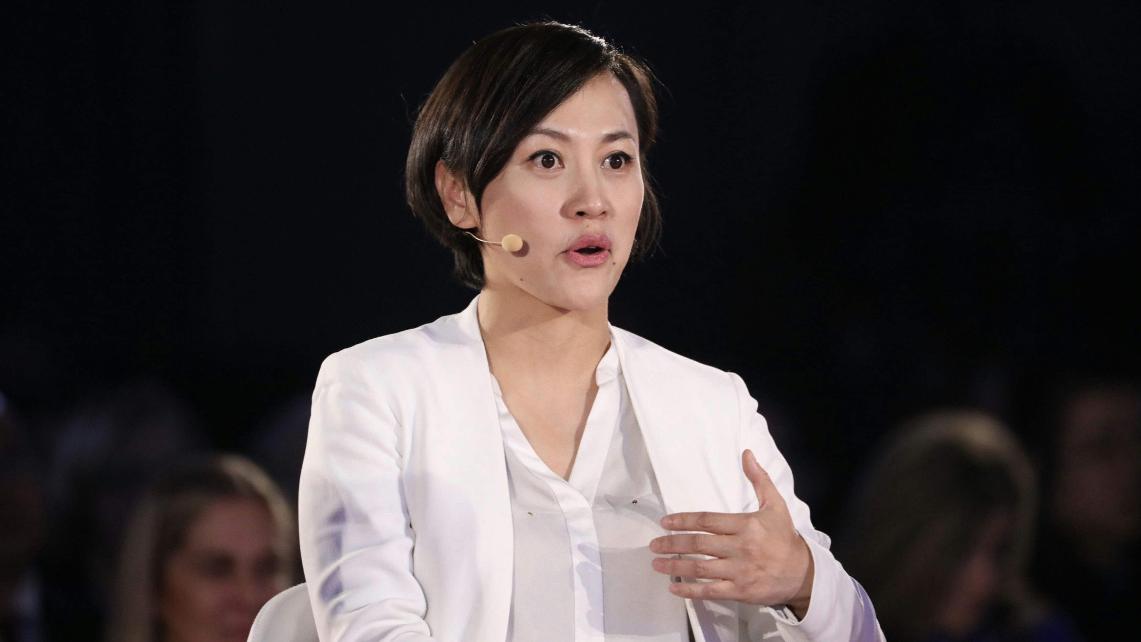 Didi president Jean Liu. Photo by Bloomberg