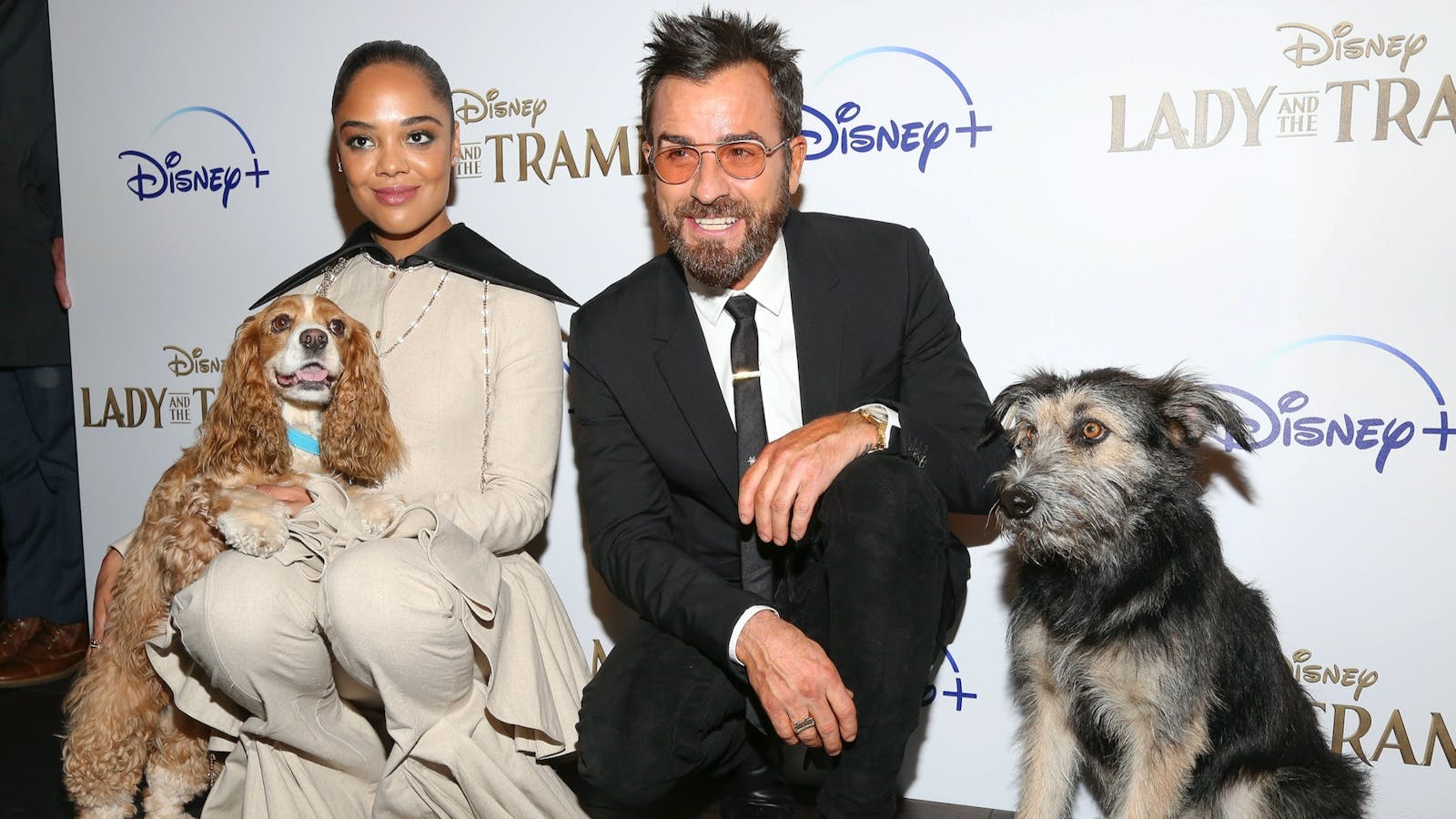 Cast Members of "Lady and the Tramp." Photo by AP.