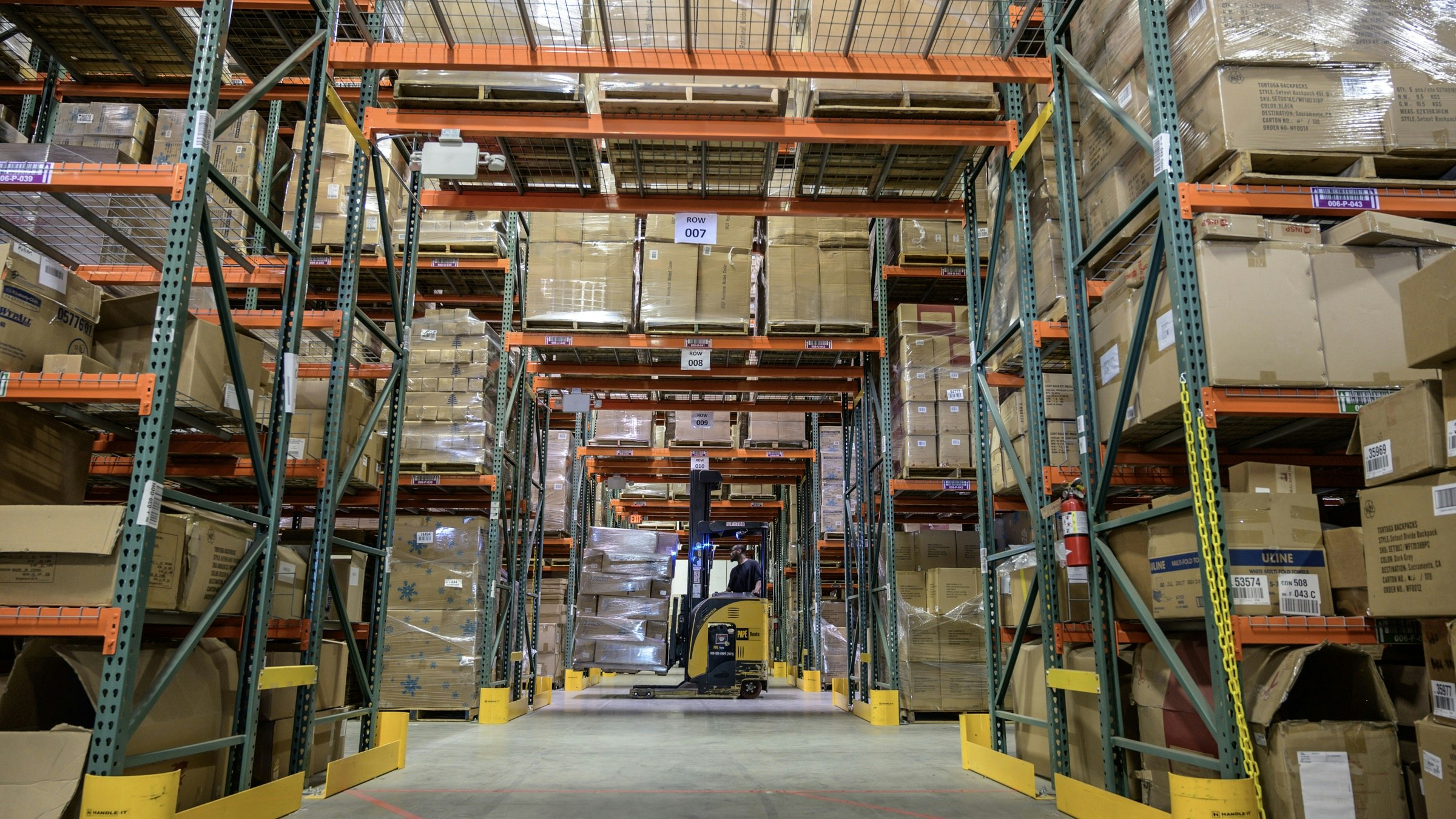 A Mochila warehouse. Photo by Mochila