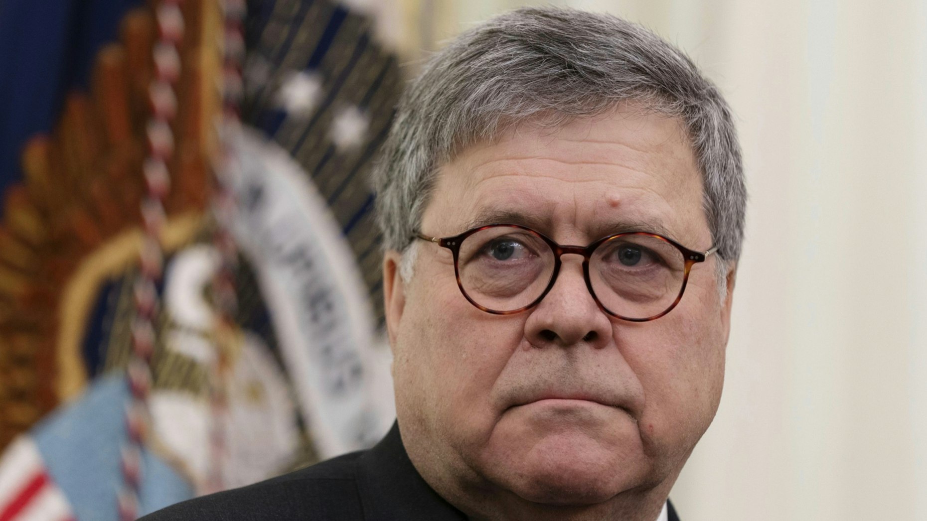 Attorney General Bill Barr. Photo by Bloomberg