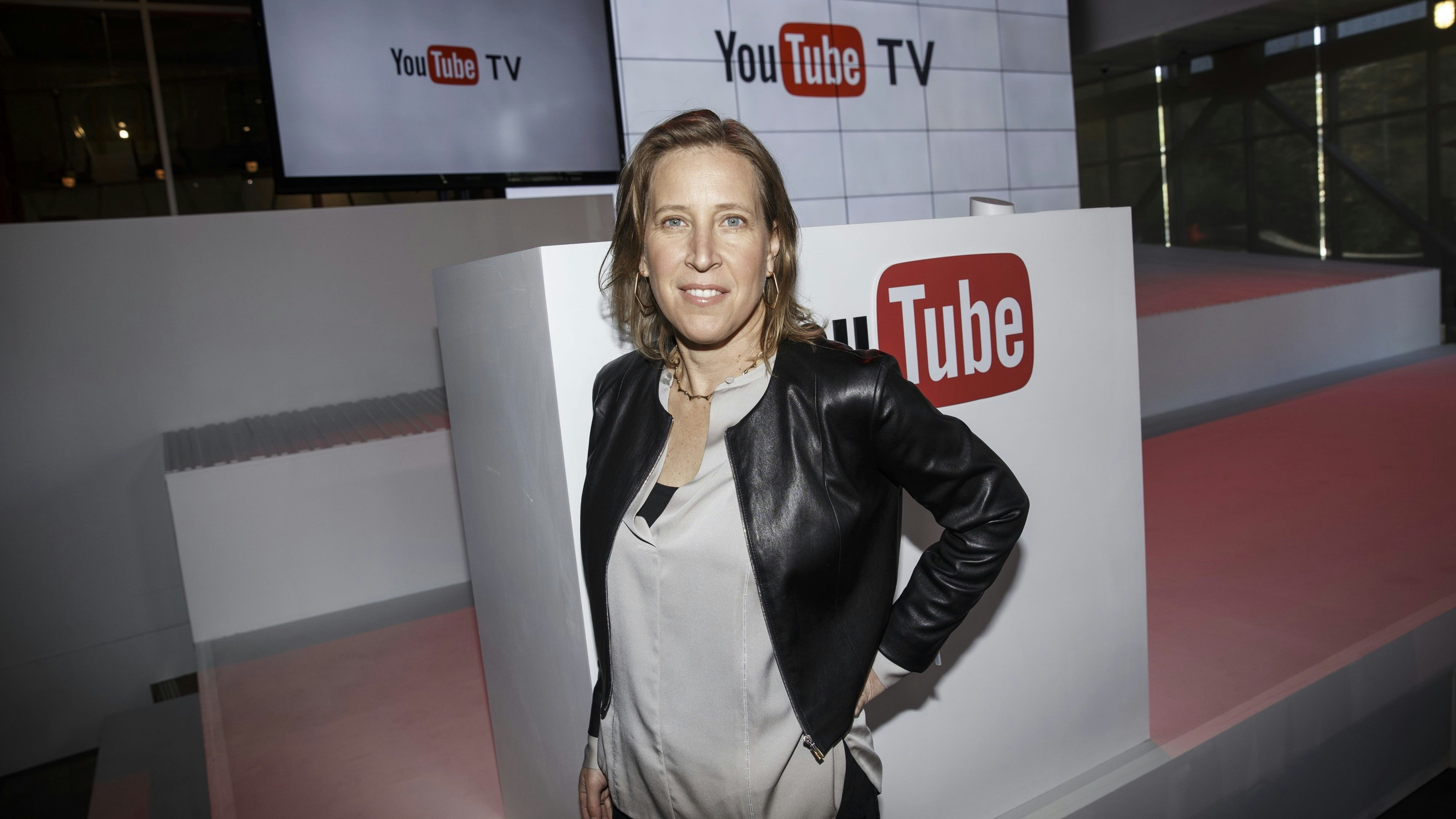 YouTube CEO Susan Wojcicki. Photo by Bloomberg