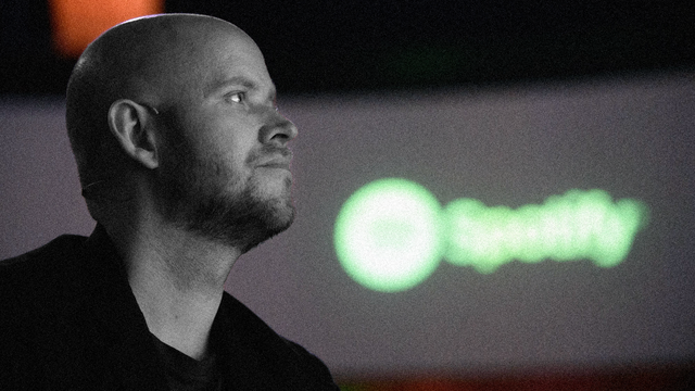 Spotify CEO Daniel Ek. Photo by Bloomberg