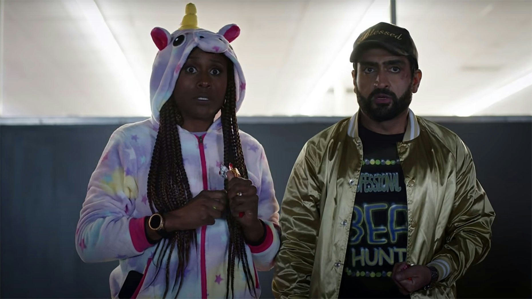 A scene from the film "The Lovebirds". Photo by Paramount