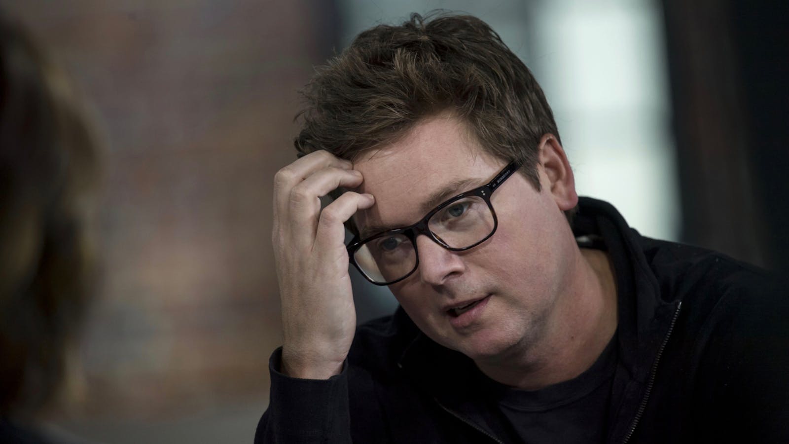 Twitter co-founder Biz Stone. Photo by Bloomberg
