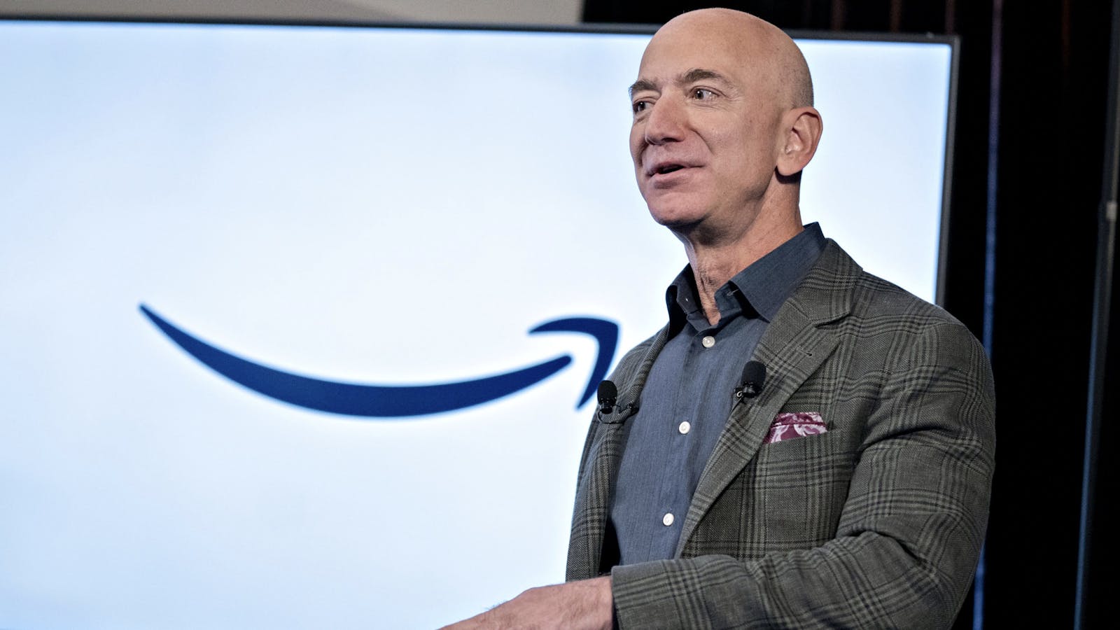 Amazon CEO Jeff Bezos. Photo by Bloomberg