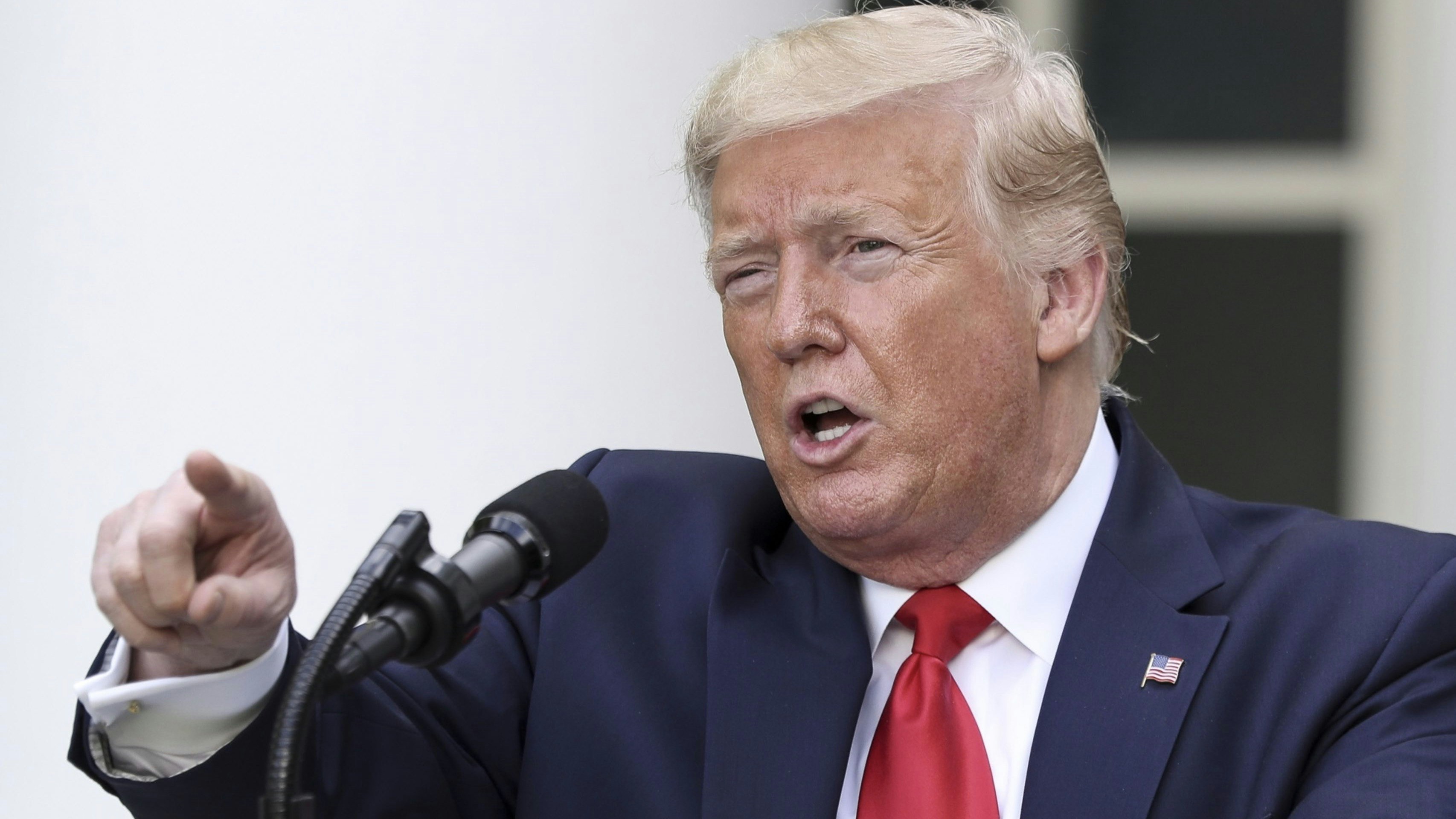 President Trump. Photo by Bloomberg