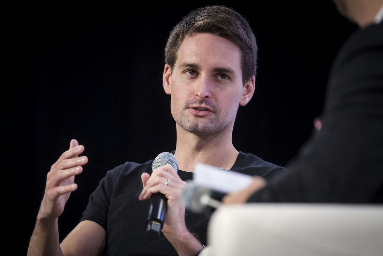 evan spiegel bloomberg