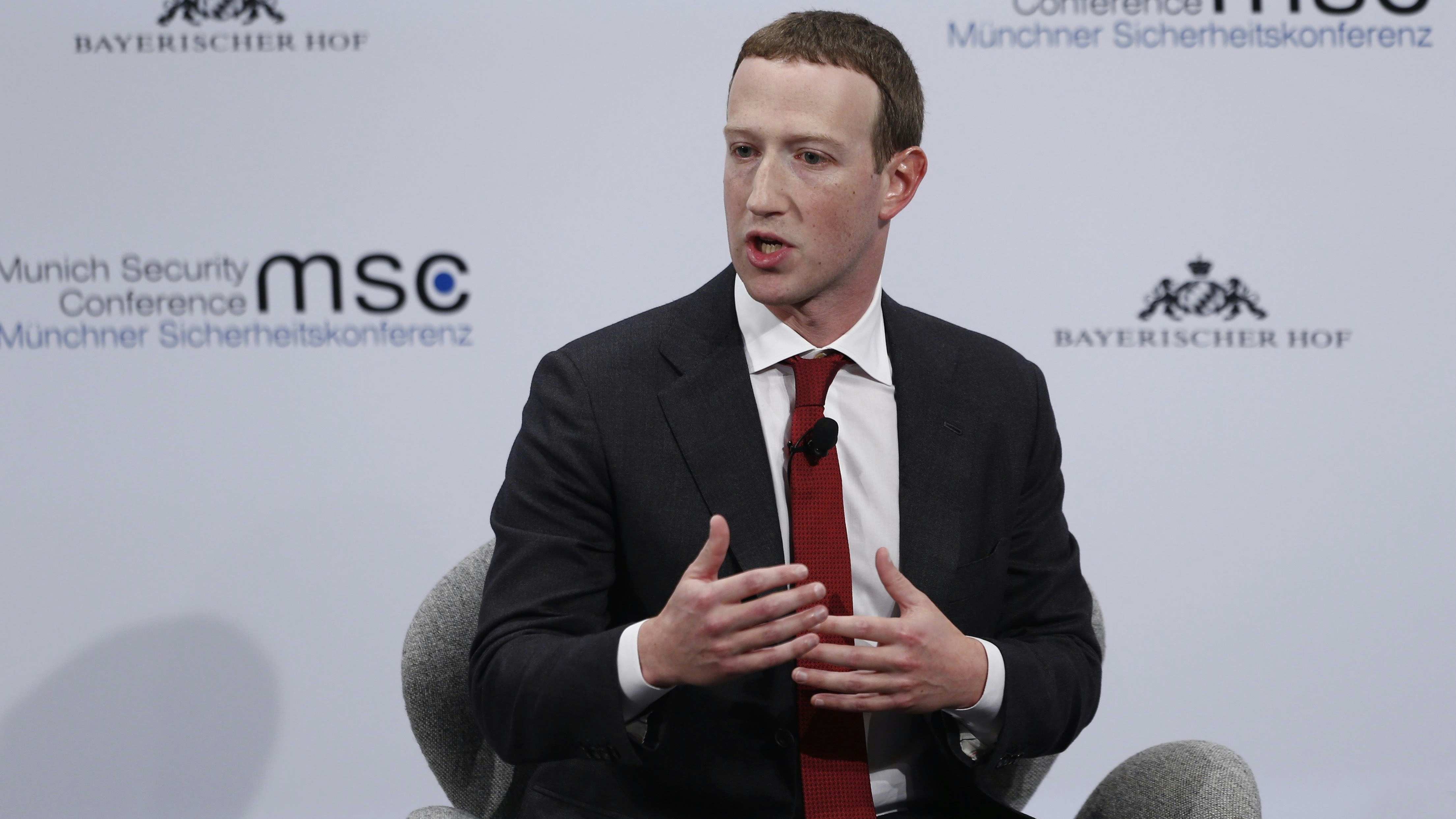 Mark Zuckerberg. Photo by Bloomberg