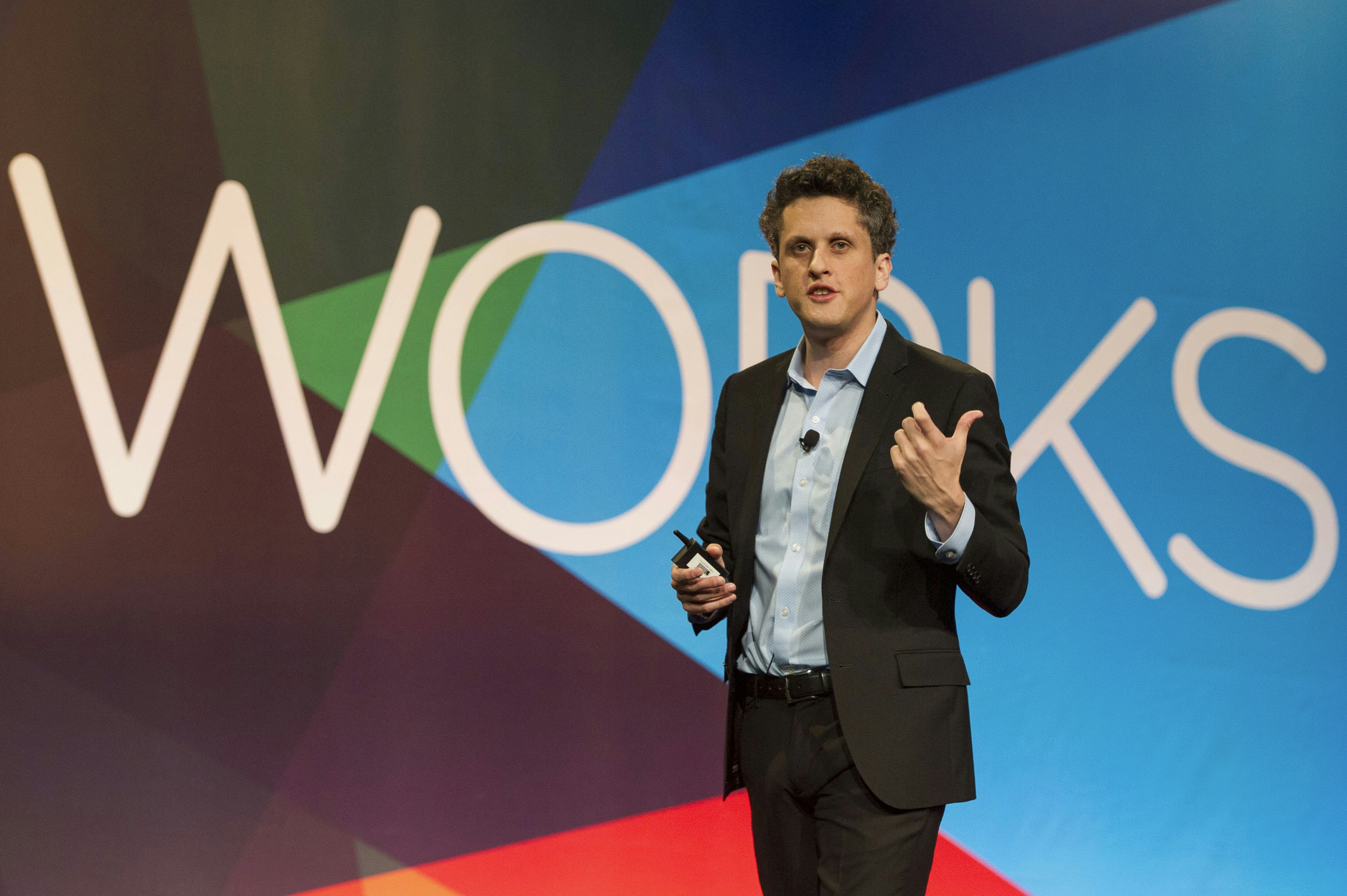 Box CEO Aaron Levie. Photo by Bloomberg.