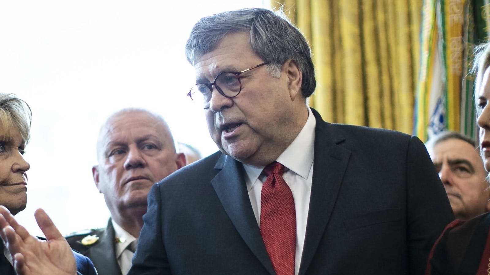 Attorney General Bill Barr. Photo by Bloomberg